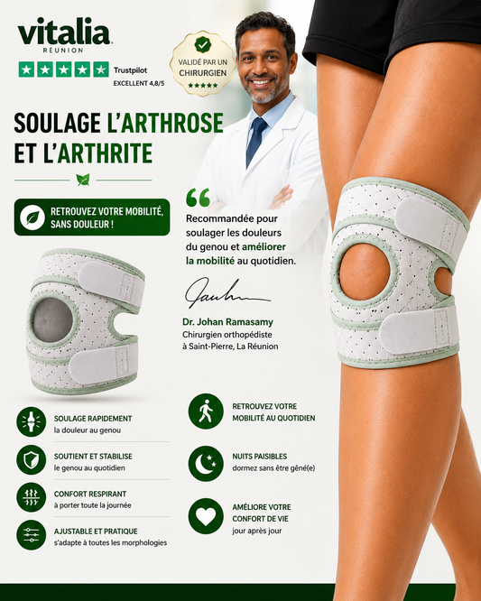 Genouillère Anti-Douleur pour Vos Activités Quotidiennes