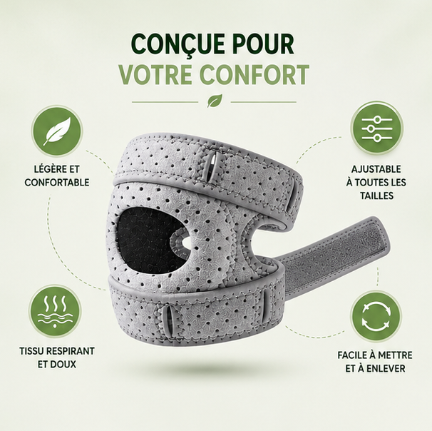 Genouillère Anti-Douleur pour Soulager Vos Genoux
